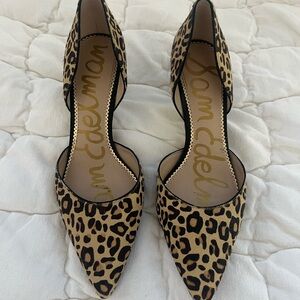 Sam Edelman Leopard Print Heels